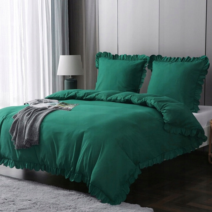 Pościel butelkowa zieleń 220x200 cm