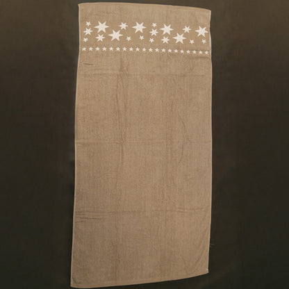 Ręcznik Star Brown – Klasyka z gwiezdnym akcente