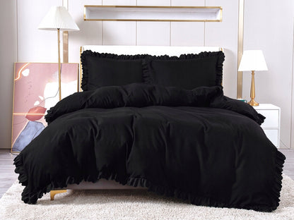 Pościel czarna 160x200 cm