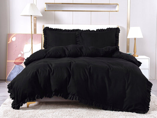 Pościel czarna 160x200 cm