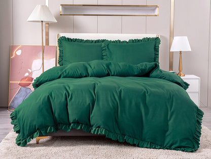 Pościel butelkowa zieleń 220x200 cm