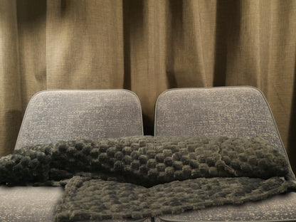 Koc Czarny 160x200 cm