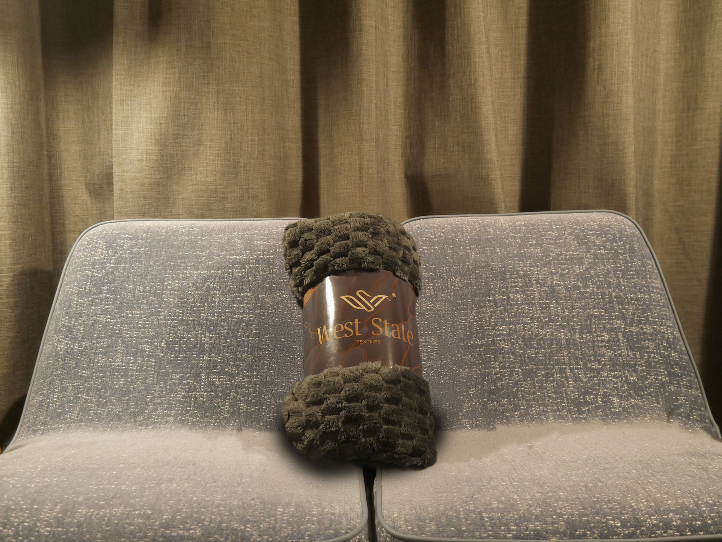 Koc Czarny 160x200 cm