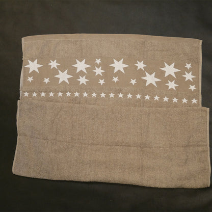 Ręcznik Star Brown – Klasyka z gwiezdnym akcente